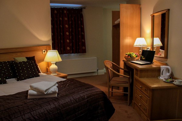 An image labelled Double and Single Deluxe Room