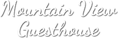 An image labelled Mountain View Guesthouse Logo
