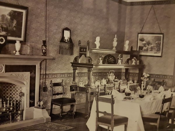An image labelled Dining area