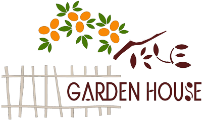 An image labelled The Garden House Phu Quoc Resort Logo