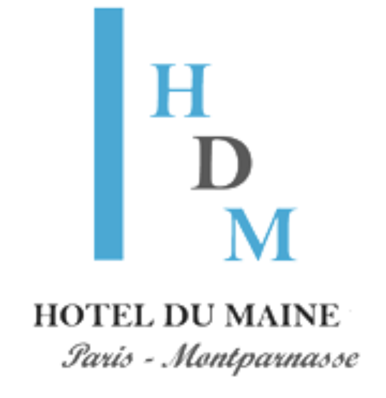 An image labelled Hôtel Du Maine Logo