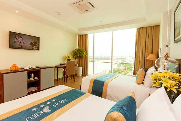 An image labelled Superior River View Twin Room Room
