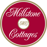 An image labelled Millstone Cottages Donegal Logo