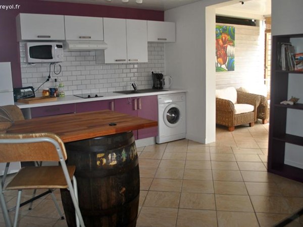 An image labelled Cusine ou Kitchenette