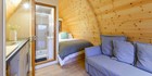 An image labelled Luxury Glamping