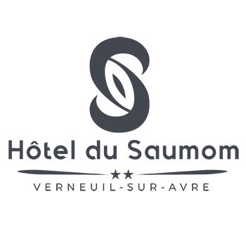 An image labelled Hôtel du Saumon Logo