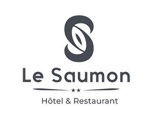 An image labelled Hôtel du Saumon Logo