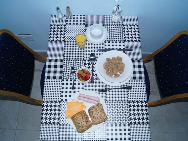 An image labelled Breakfast