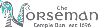 An image labelled The Norseman Pub Temple Bar Dublin Logo