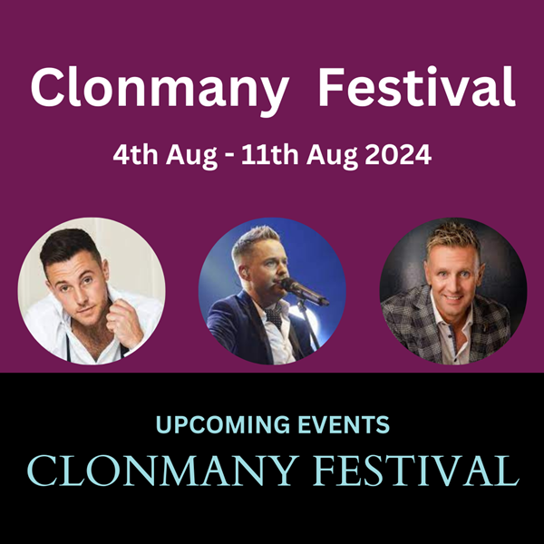 An image labelled Clonmany Music Festival Special Offer 