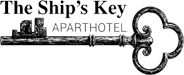 An image labelled The Ship's Key Aparthotel Logo