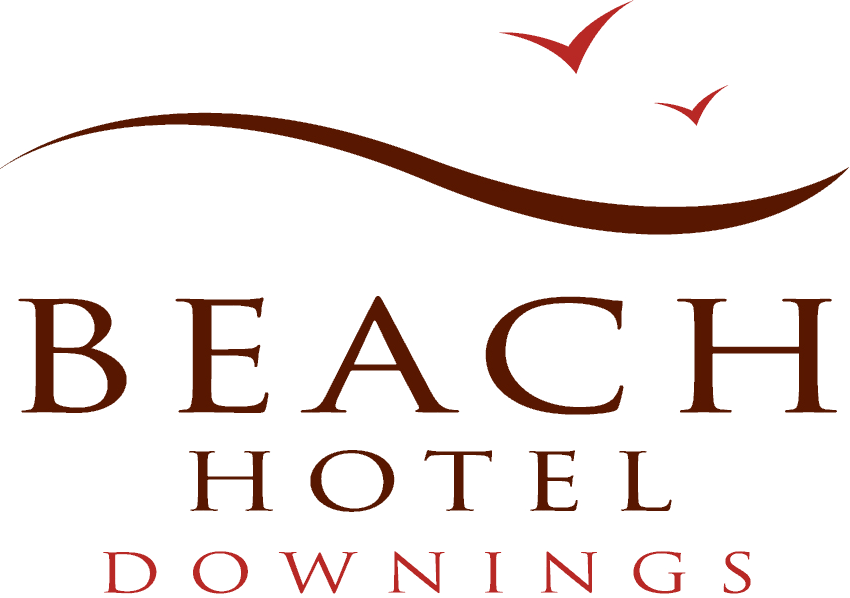 An image labelled Beach Hotel Downings Logo