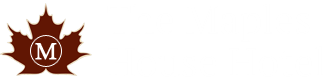 An image labelled The Maples House Hotel Logo