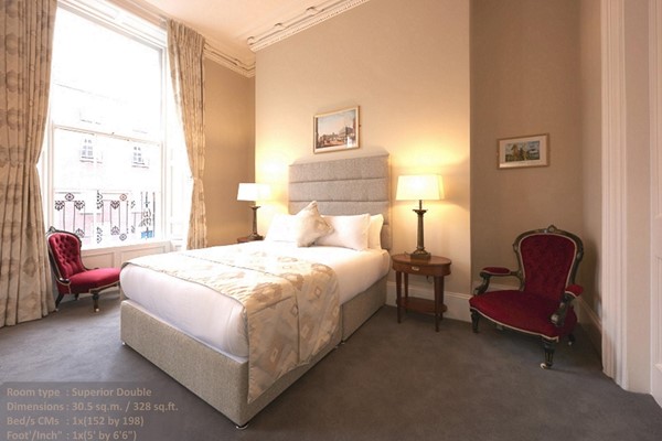 An image labelled Superior Double  Room