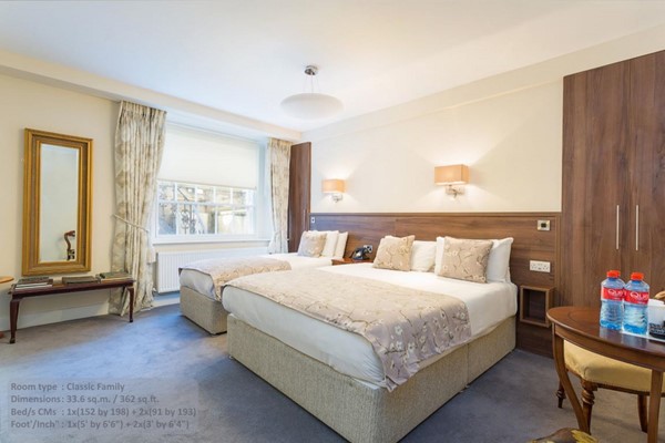An image labelled Chambre Classic Family