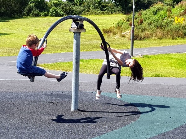 An image labelled Children play ground