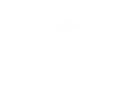 An image labelled Alcock & Brown Hotel Logo