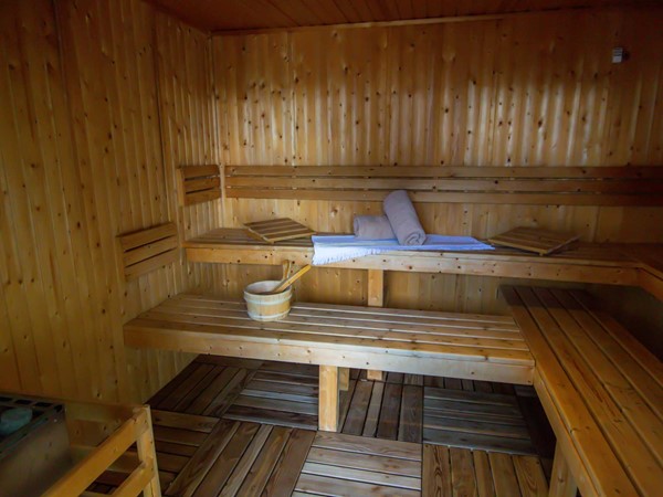 An image labelled Sauna