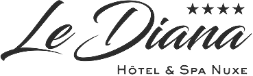 An image labelled Hôtel Le Diana Logo