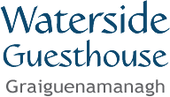 An image labelled Waterside Guesthouse Logo
