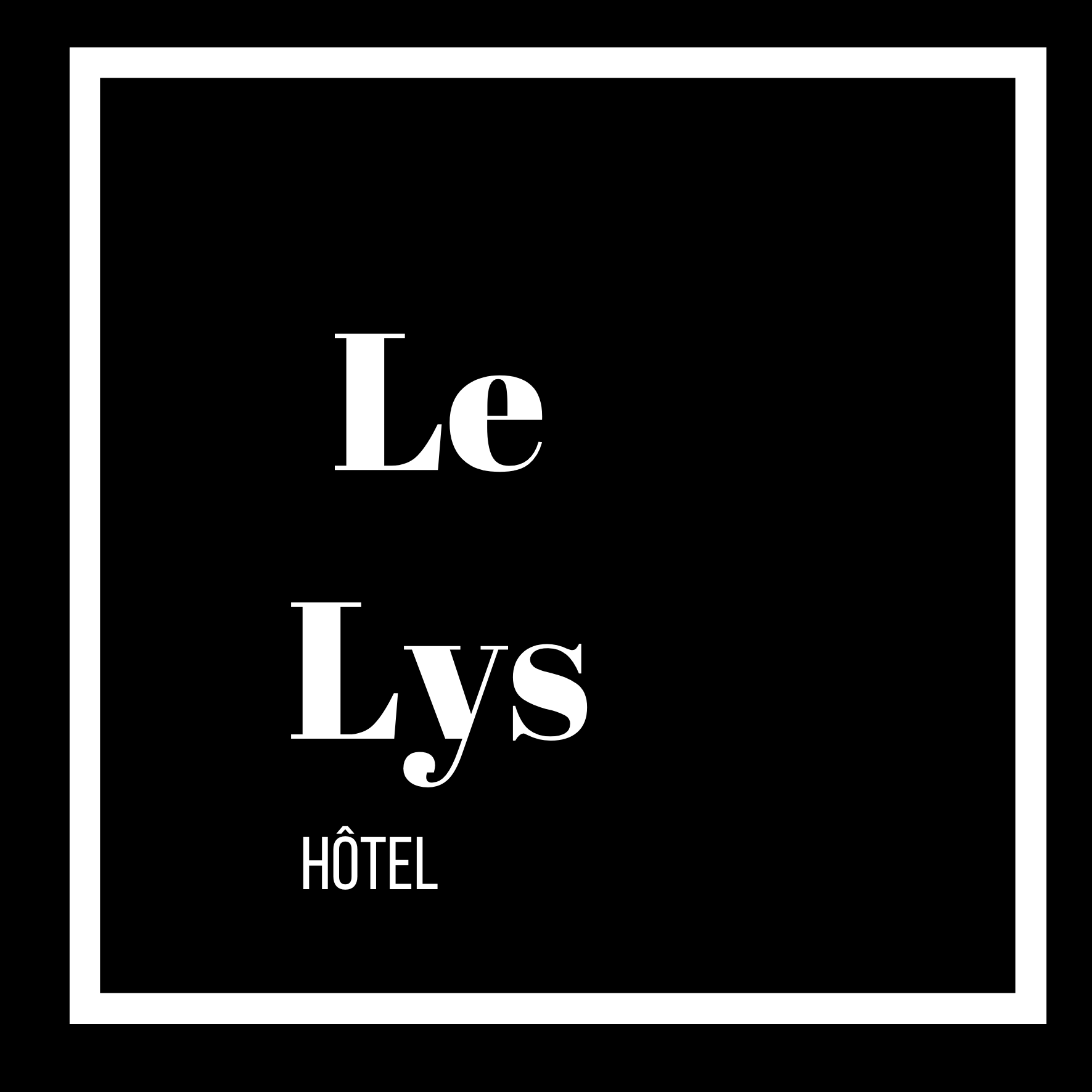 An image labelled Hotel Le Lys Logo