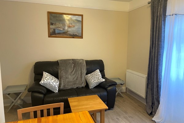 An image labelled One Bedroom Self Catering Apartment