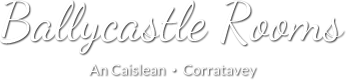Hình ảnh có nhãn Ballycastle Rooms Logo