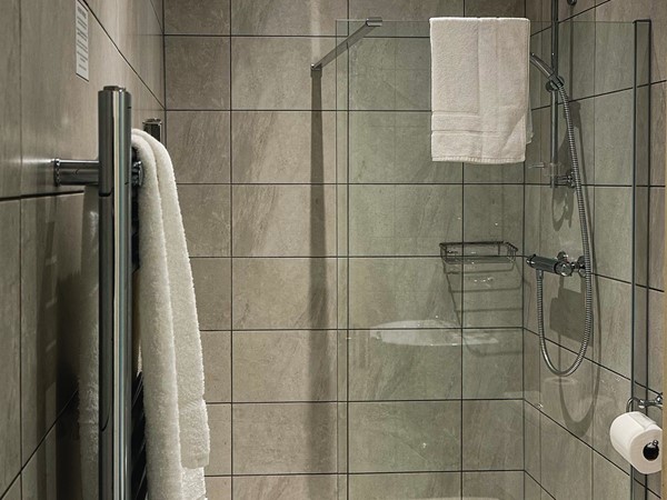 An image labelled Shower