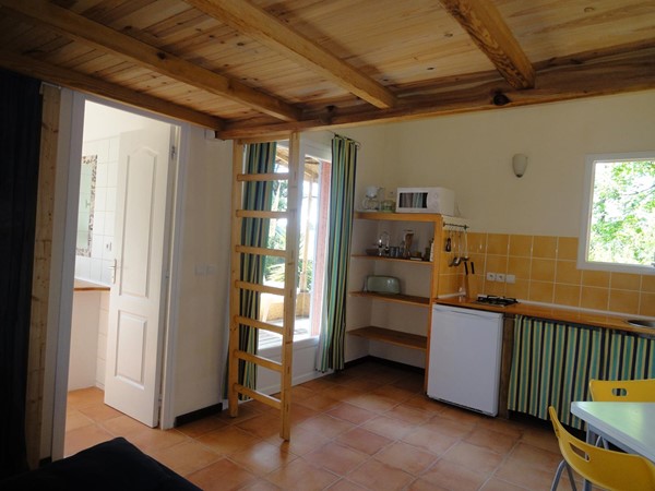 An image labelled Cusine ou Kitchenette