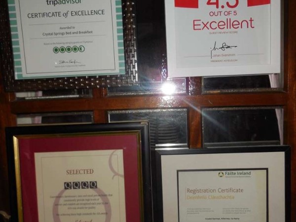 An image labelled Certificate/Award