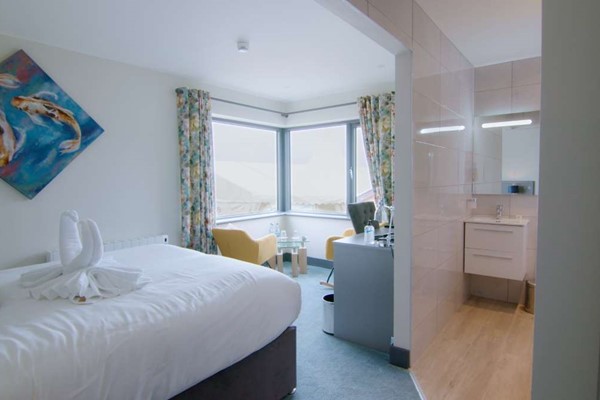 An image labelled Double With Sea Views Room