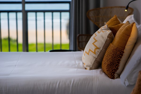 An image labelled Chambre Sea View & Balcony Twin