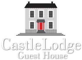 An image labelled Castlelodge Guest House Logo