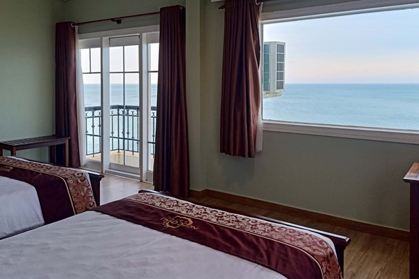 An image labelled Ocean View With  Jacuzzi Room