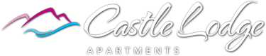 An image labelled Castle Lodge Apartments Logo