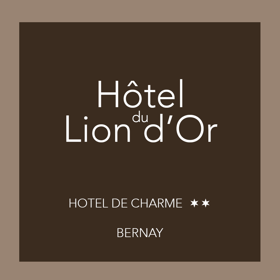 Hình ảnh có nhãn l'Hôtel du Lion d'Or Logo