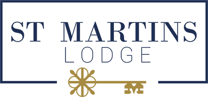 Hình ảnh có nhãn St Martins Lodge Logo